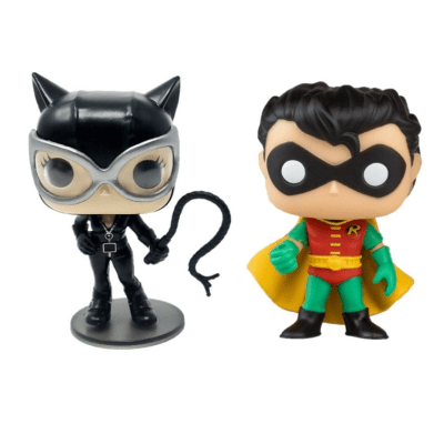 POP! Funkoverse 101 DC ROBIN Y CAT WOMAN1