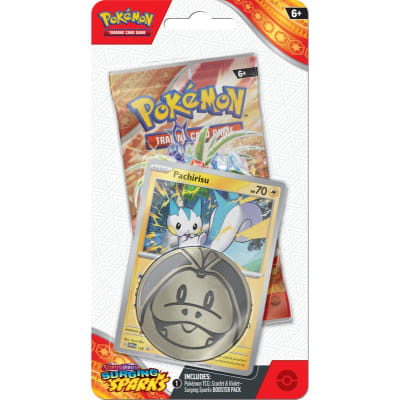 PKM TCG S & V Surging Sparks - Checklane Blister Pachirisu Inglés1