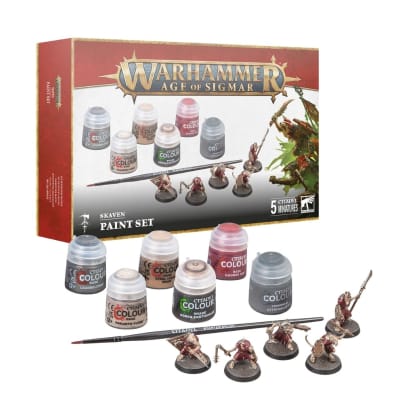 Warhammer Age of Sigmar: SKAVEN Paint Set1