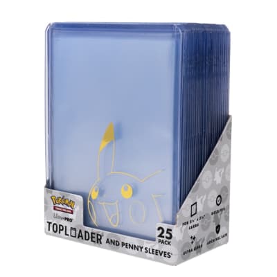 UP: 3x4 Top Loader Pokemon Pikachu (25 un)2