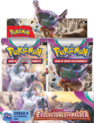 Scarlet & Violet - Paldea Evolved Booster Box (36 Inglés)1