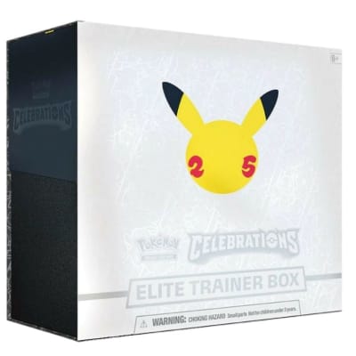 Celebration 25 - Elite Trainer Box ETB (Inglés)2