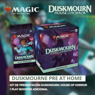 MTG Duskmourn: House of Horrors - Pre at home Pack (Español)1