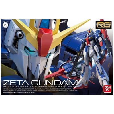 Model Kit Rg 1/144 Z Gundam Bandai Hobby