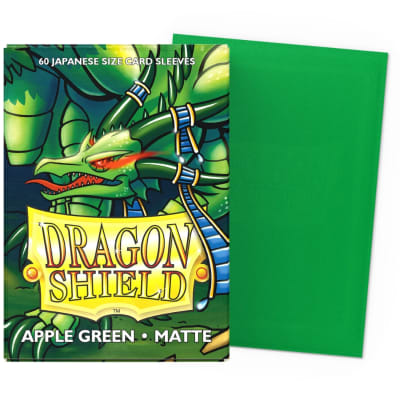 Dragonshield: Matte Japanese (60) - Apple Green1