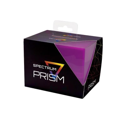 BCW PRISM DECK CASE - VIOLET