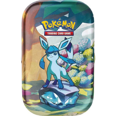 Preventa - PKM TCG S & V Prismatic Evolutions - Mini Tin Glaceon Inglés1