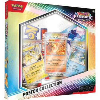 PKM TCG S & V Prismatic Evolutions - Poster Collection Español1