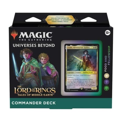 MTG Lord of the Rings: Commander Food and Fellowship(Inglés)1