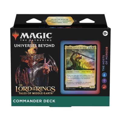 MTG Lord of the Rings: Commander The Hosts of Mordor(Inglés)1