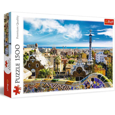 Puzzle 1500p Park Guell, Barcelona1