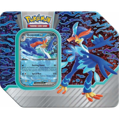 Pokemon TCG: Paldea Partners Tin Quaquaval - (Inglés)1