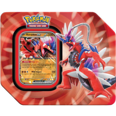 Paldea Legends Tin (Summer 2023) Koraidon (Inglés)1