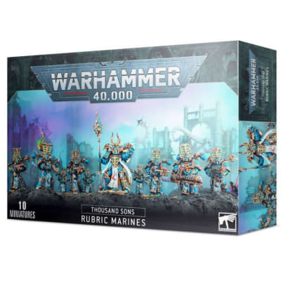 Warhammer 40k: Thousnand Sons - Rubric Marines (10uni)1