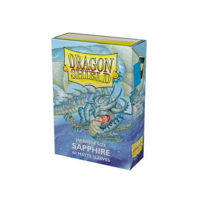 Dragonshield: Matte Japanese (60) - Sapphire2