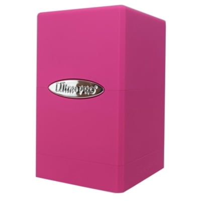 UP: Deckbox: Satin Tower- Pink Rosado1