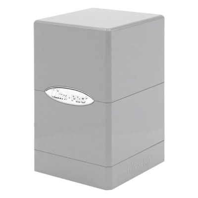 UP: Deckbox: Satin Tower- Silver1