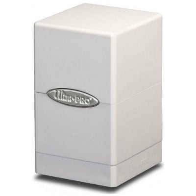 UP: Deckbox: Satin Tower- Blanco / White1