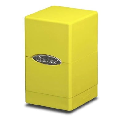 Ultra-Pro: Deckbox Satin Tower- Bright Yellow1