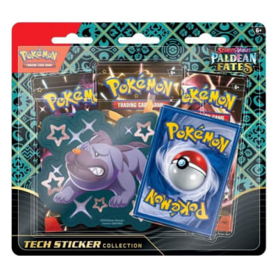 **PREVENTA** S & V - Paldean Fates Tech Sticker Collection Shiny Maschiff (Inglés)1