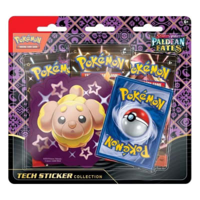 **PREVENTA** S & V - Paldean Fates Tech Sticker Collection Shiny Fidough (Español)1