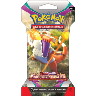 Scarlet & Violet - Paldea Evolved Sleeved Booster (Español)1