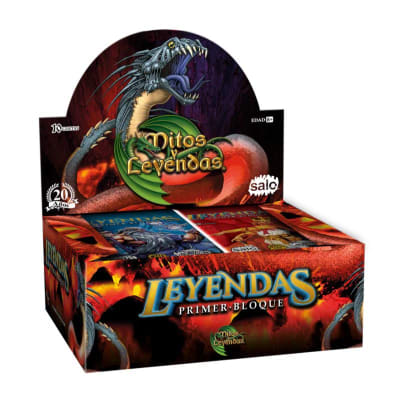 CAJA DE 24 SOBRES DE LEYENDAS 1er BLOQUE 2.01