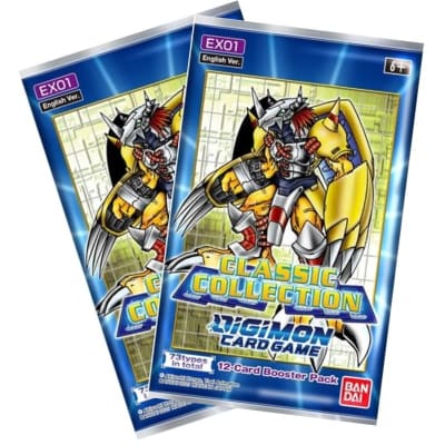 Digimon Classic Collection EX-01 English Booster Pack1