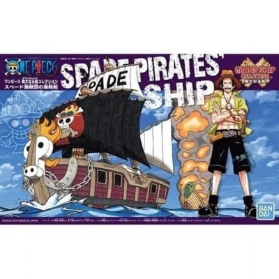 MODEL KIT ONE PIECE GRAND SHIP - SPADE PIRATES' SHIP BANDAI1