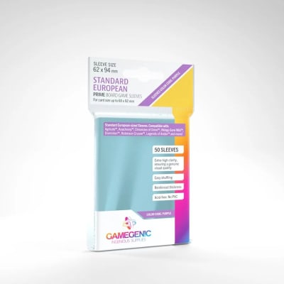 GG BGG Sleeves Prime Standard European(50)1