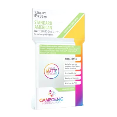 Fundas Standard American 59 x 91 (50 un) - Gamegenic1