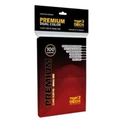 TD: Protectores Small Premium (100) - Rojo1