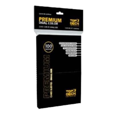 TD: Protectores Small Premium (100) - Negro1