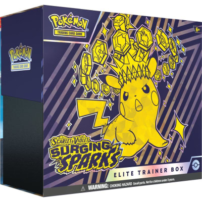 PKM TCG S & V Surging Sparks - Elite Trainer Box Inglés1