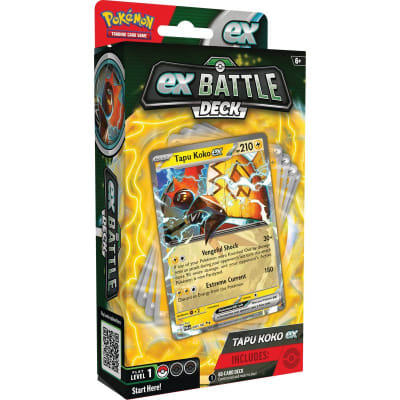 PKM TCG  Tapu Koko ex Battle Deck Inglés1