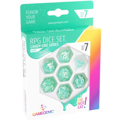 GG Candy-like Series - Mint RPG Dice Set (7pcs)1