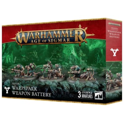 Warhammer AOS: Skaven Warpspark Weapon Battery (3u)