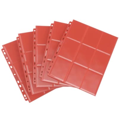 GG Sideloading 18 Bolsillos Página Rojo - Hoja Individual