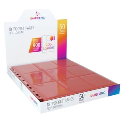 GG Sideloading display 50 páginas 18 Bolsillos - ROJO