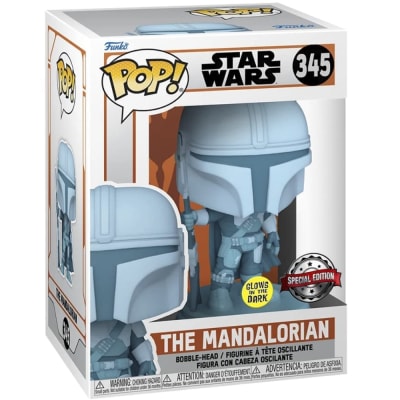 POP Star Wars #345: Mandalorian - Mandalorian (Holo)