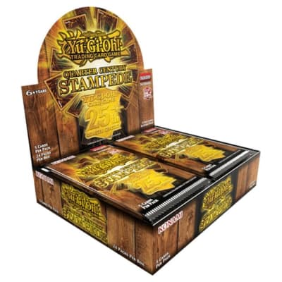 YGI 25th Quarter Century Stampede Display (24 x Sobres)1