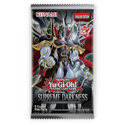 YGO Supreme Darkness Booster Pack Ingles