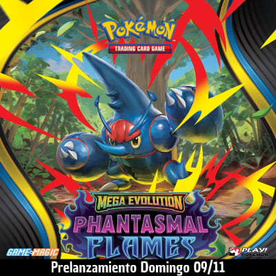 Inscripción Prerelease PKM TCG Phantasmal Flames Domingo 09 de Noviembre1