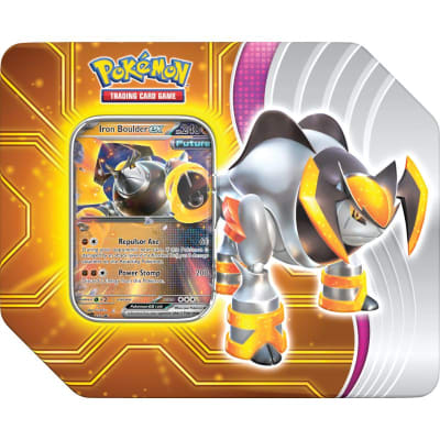 Pokemon Paradox Destinies Tin Iron Boulder - Ingles1