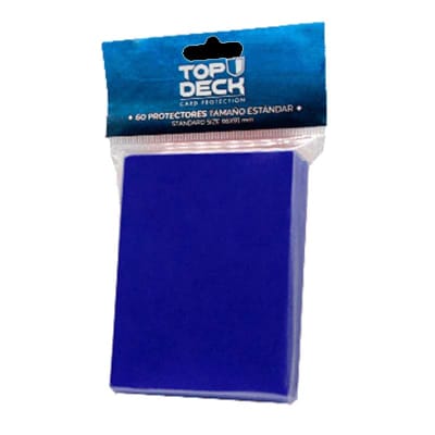 Top Deck Protector Standard Azul1