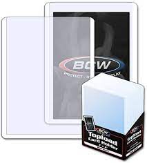 3 x 4 Topload Card Holder - Borde Blanco