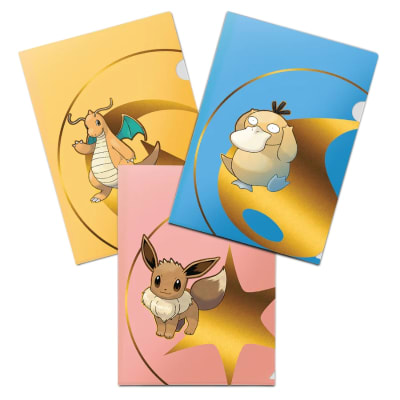 UP: Portfolio: Tournament Folio 3 - Pack Pokemon- Series 2 (Psyduck, Eevee, Dragonite)