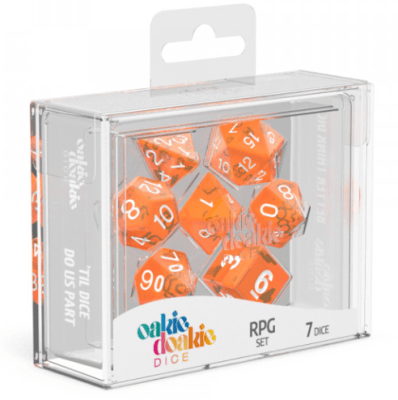 Oakie Doakie - Dice RPG Set Translucent (7) - YELLOW1
