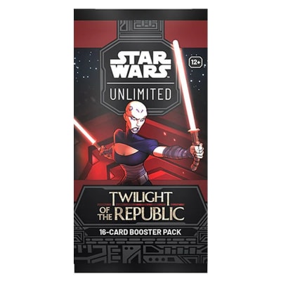 Star Wars Unlimited Twilight of the Republic Booster Inglés
