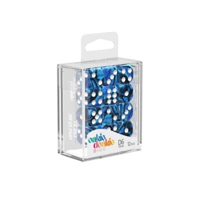 Oakie Doakie - D6 Dice 16 MM Gemidice (12) - TWILIGHT STONE1